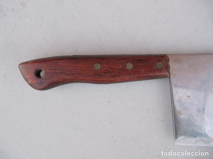 Antig&uuml;edades: ANTIGUO MACHETE DE CARNICERO - Foto 2
