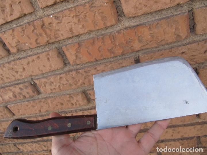 Antig&uuml;edades: ANTIGUO MACHETE DE CARNICERO - Foto 12