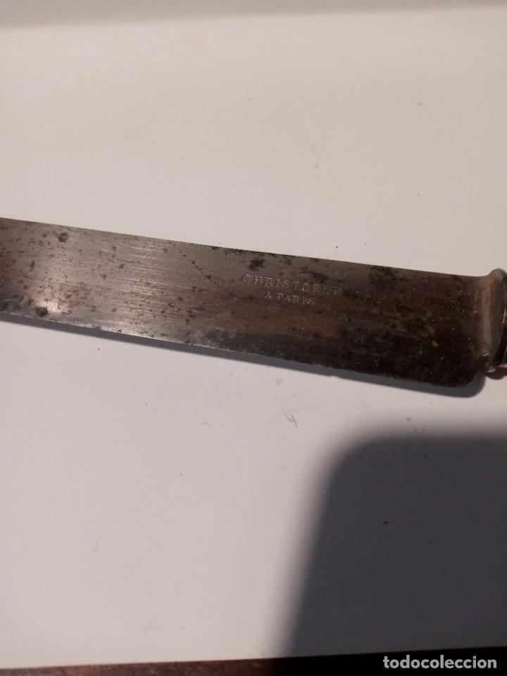 Antig&uuml;edades: CUCHILLO - CHRISTOFLE A PARIS. - Foto 2