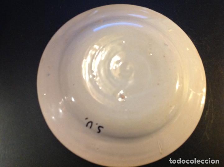Antig&uuml;edades: plato de manises 23.5cm - Foto 2