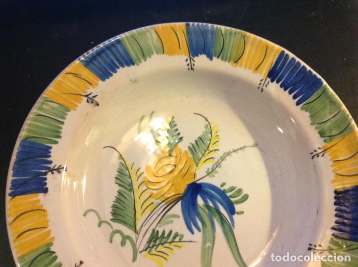 Antig&uuml;edades: plato de manises 23.5cm - Foto 4