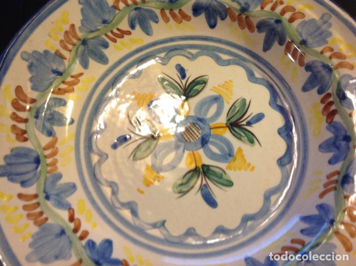 Antig&uuml;edades: plato de manises 23.5cm - Foto 2