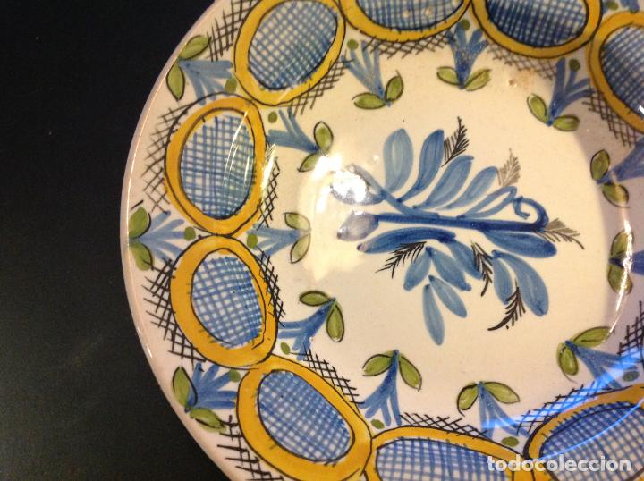 Antig&uuml;edades: plato de manises 23.5cm - Foto 4