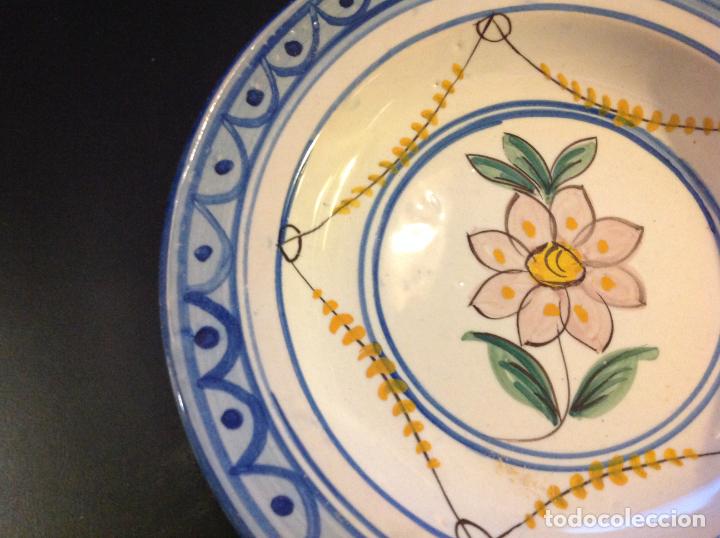 Antig&uuml;edades: plato de manises 23.5cm - Foto 4