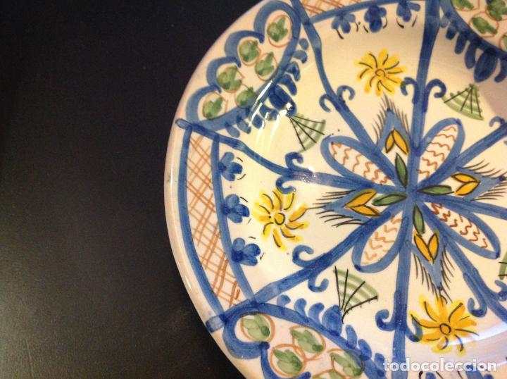 Antig&uuml;edades: plato de manises 23.5cm - Foto 4