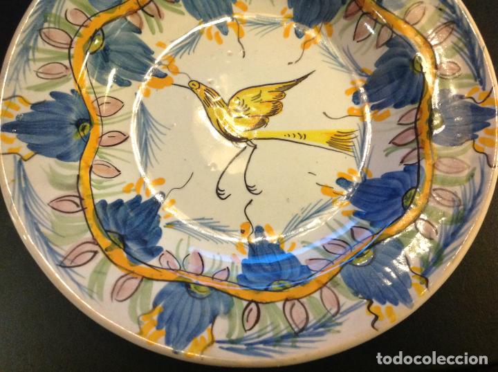 Antig&uuml;edades: plato de manises 23.5cm - Foto 2
