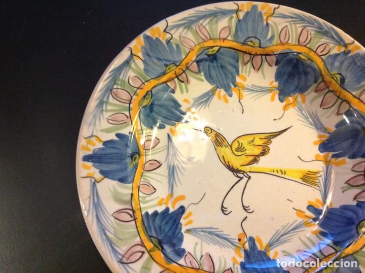 Antig&uuml;edades: plato de manises 23.5cm - Foto 4