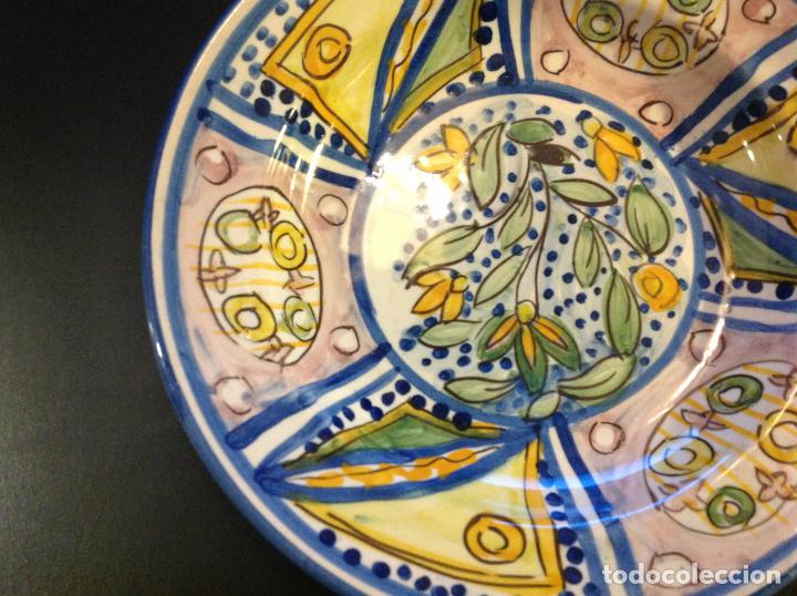 Antig&uuml;edades: plato de manises 23.5cm - Foto 4