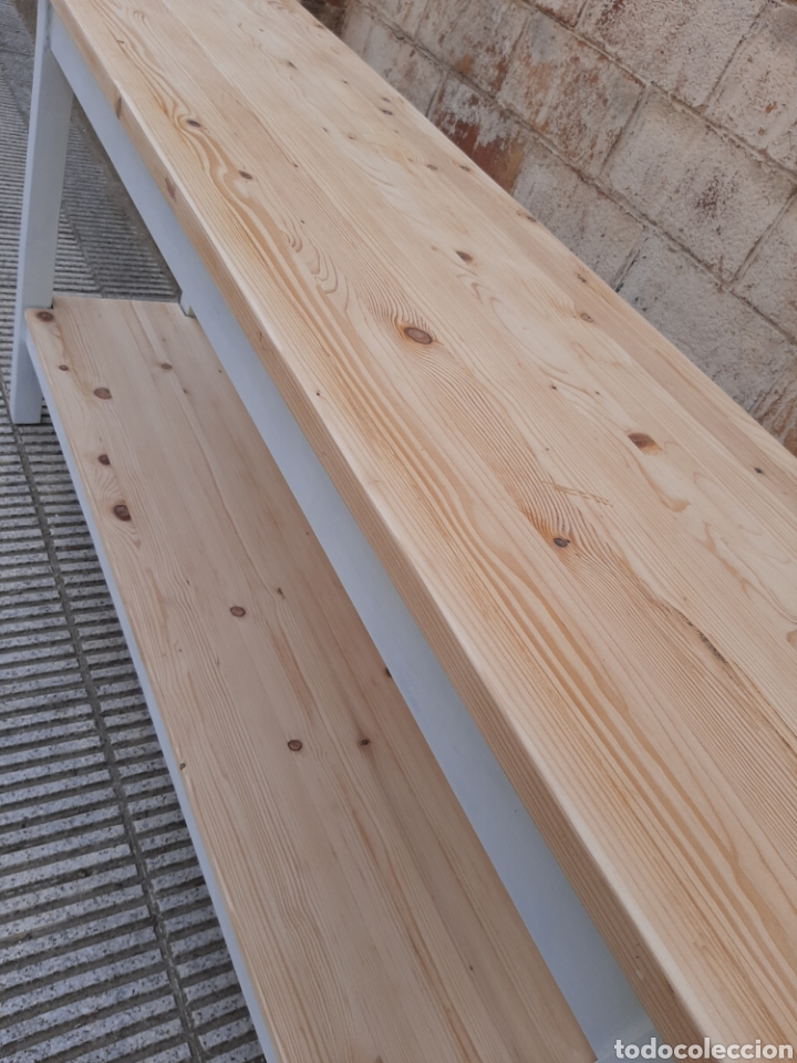 Antig&uuml;edades: Mesa de trabajo antigua - Foto 10