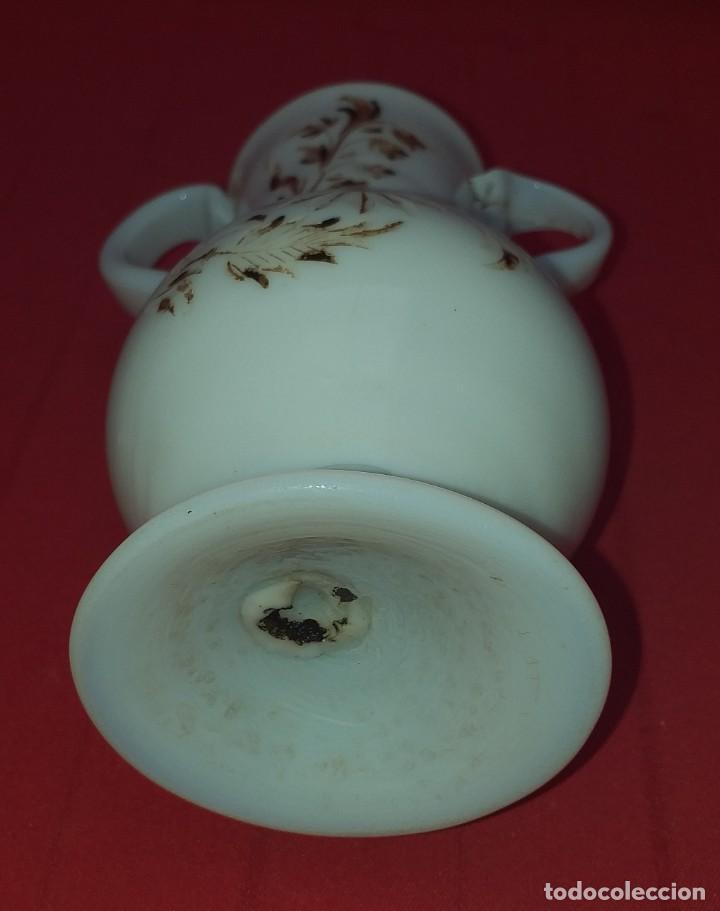 Antig&uuml;edades: PEQUE&Ntilde;O JARR&Oacute;N DE OPALINA SIGLO XIX - Foto 12