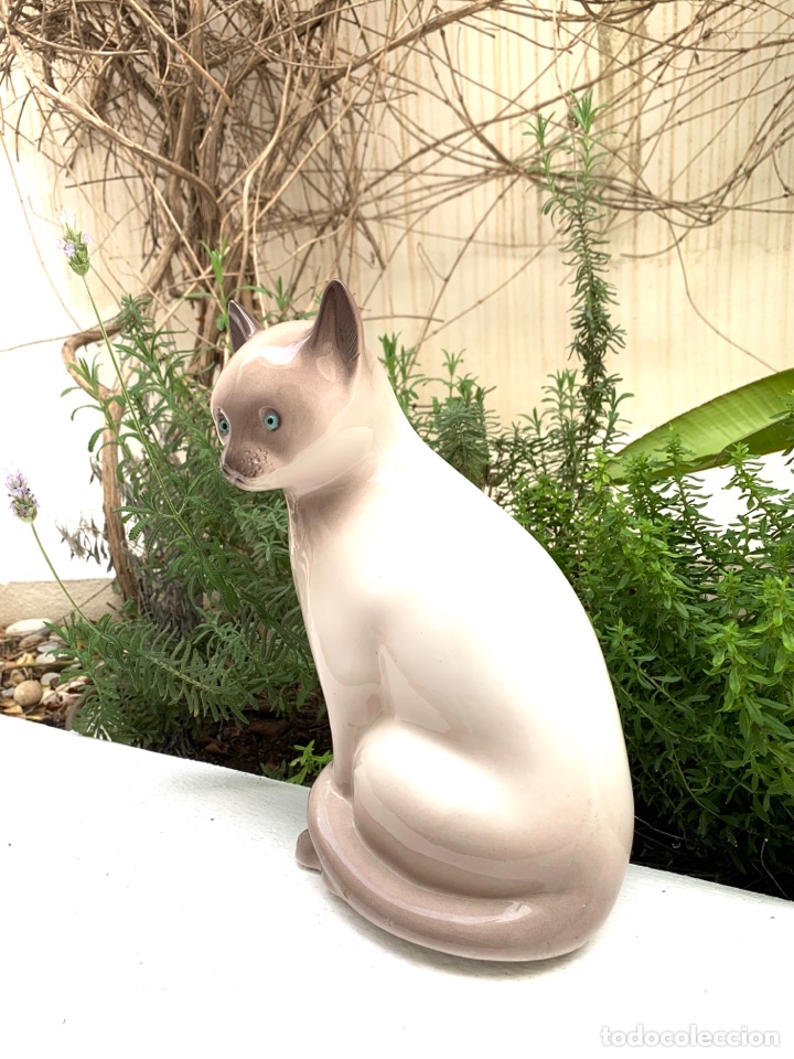 Antig&uuml;edades: Gato de Manises vintage. - Foto 11