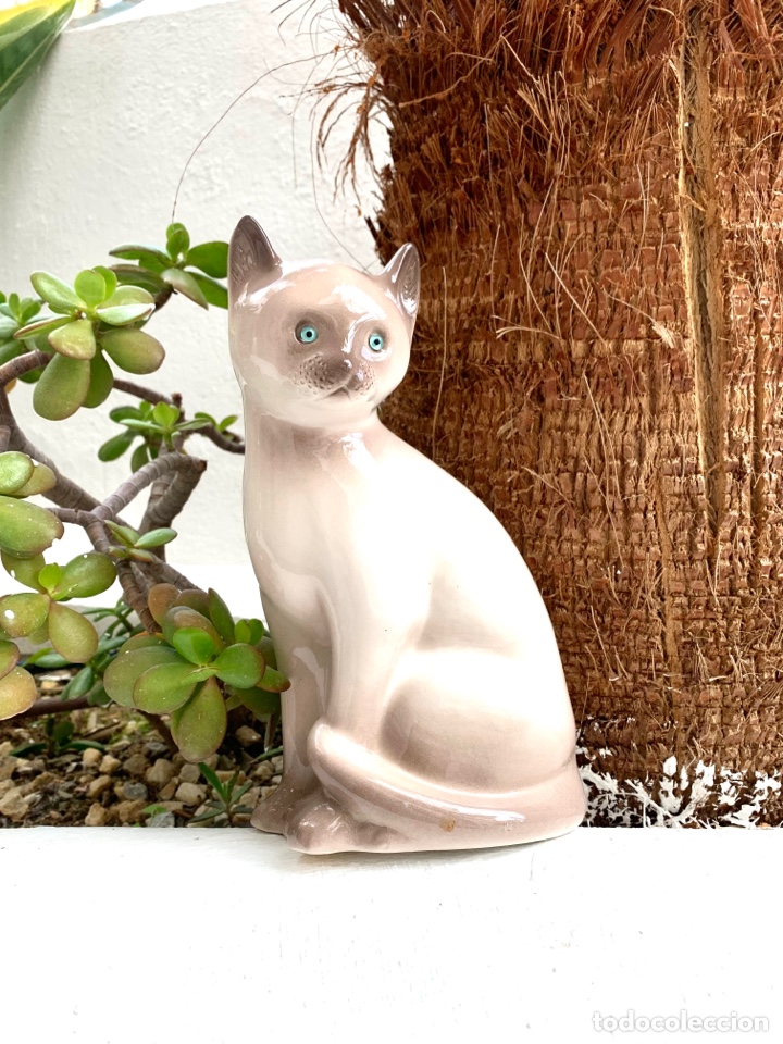 Antig&uuml;edades: Gato de Manises vintage. - Foto 12