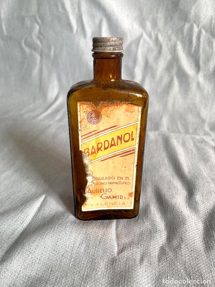 Oggetti Antichi: Frasco de farmacia Bardanol. Valencia.