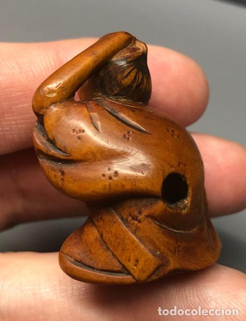 Antig&uuml;edades: Antiguo netsuke. - Foto 3