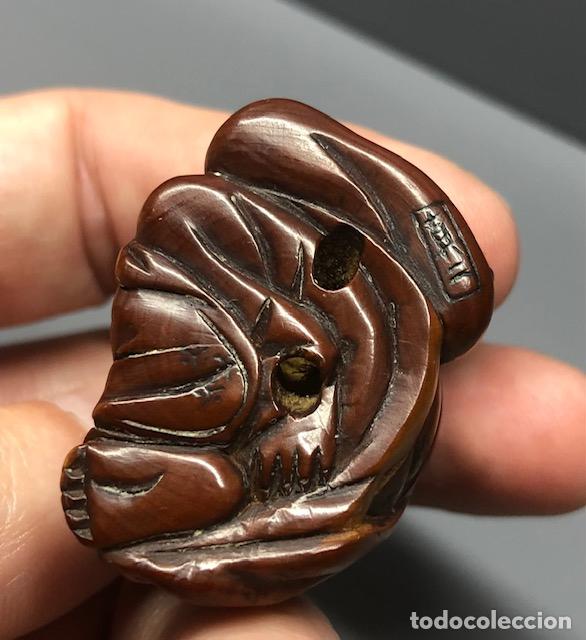 Antig&uuml;edades: Antiguo netsuke. - Foto 4