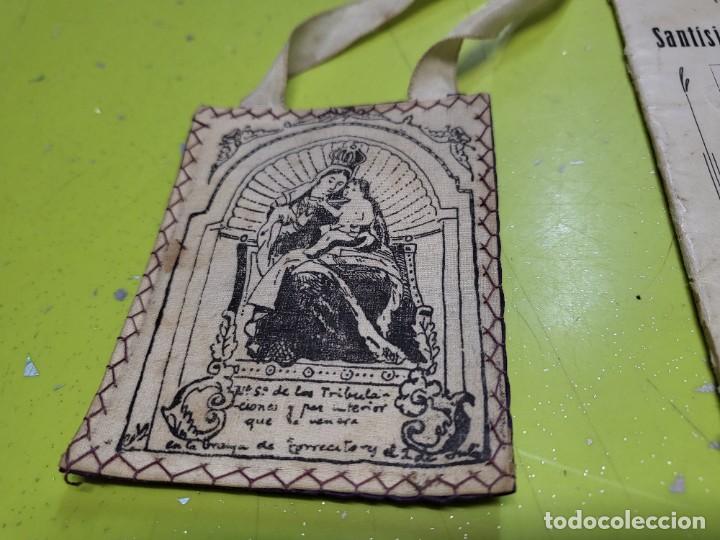Antig&uuml;edades: NOVENA Y ESCAPULARIO DE LA SANTISIMA VIRGEN DEL CARMEN DE BURGOS - Foto 2