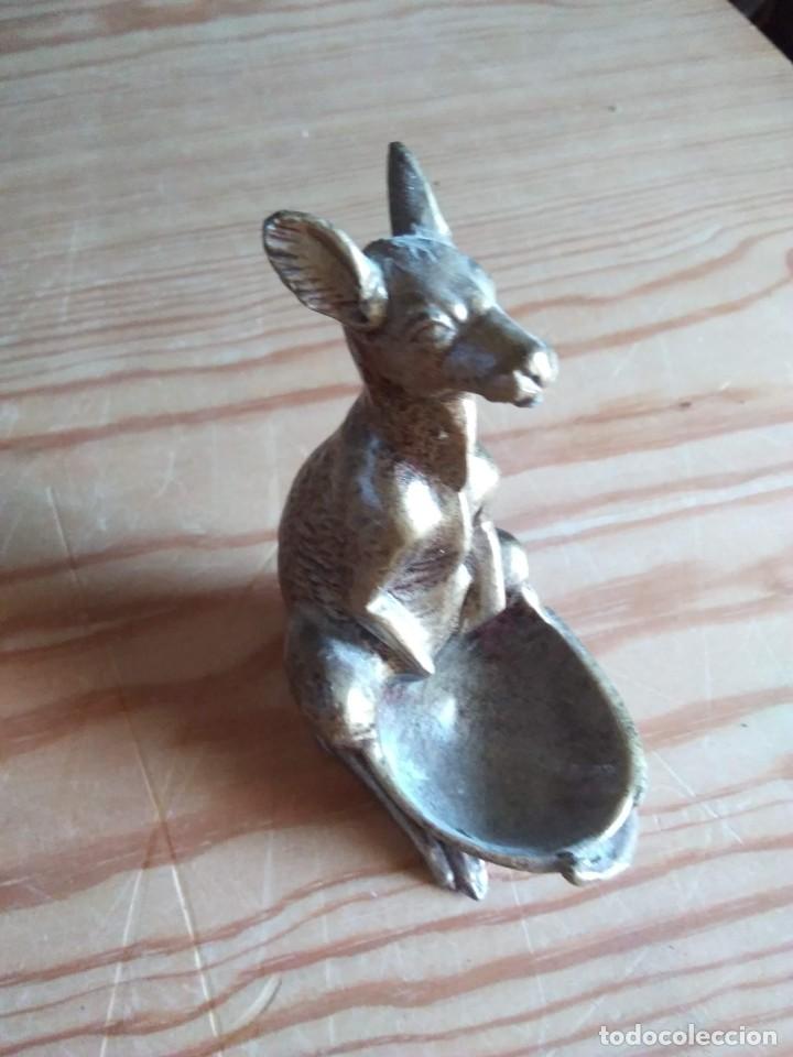 Antig&uuml;edades: Figura de un CANGURO DE BRONCE - Foto 3