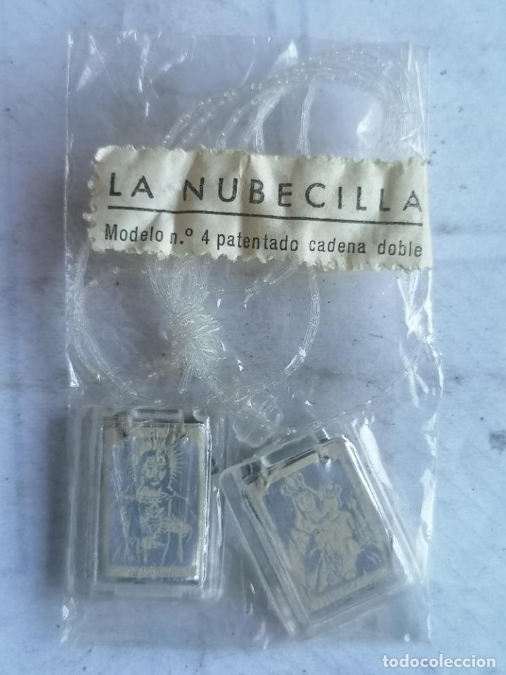 Antig&uuml;edades: ANTIGUO ESCAPULARIO, LA NUBECILLA MODELO N&ordm; 4 - Foto 1