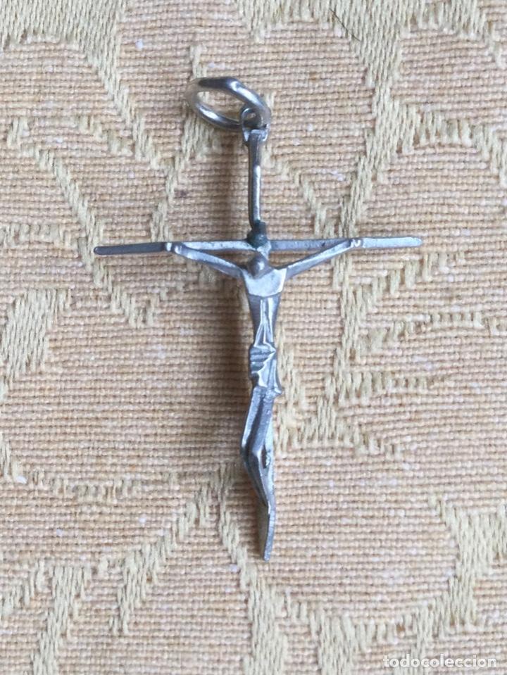 Antig&uuml;edades: CRUZ, CRUCIFIJO DE PLATA - Foto 1