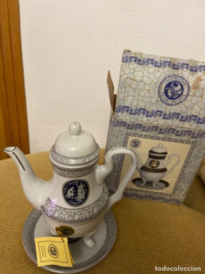 Antig&uuml;edades: Cafetera cer&aacute;mica Venetia lagoon - Foto 1