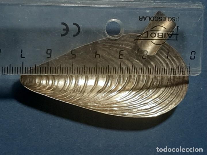 Antig&uuml;edades: Cenicero concha mejill&oacute;n plata - Foto 6
