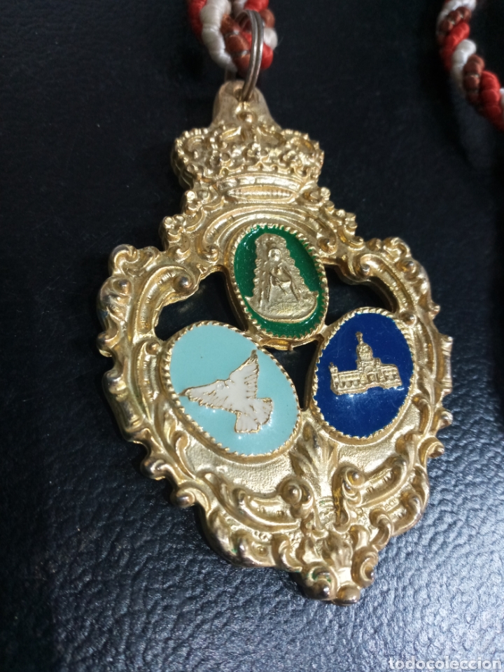 Antig&uuml;edades: ANTIGUA MEDALLA DEL ROCIO. - Foto 2