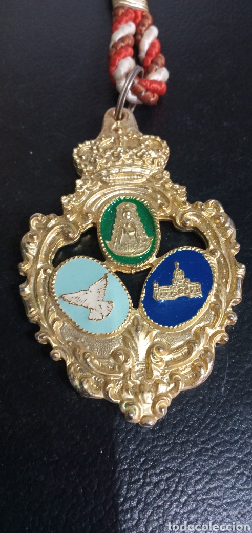 Antig&uuml;edades: ANTIGUA MEDALLA DEL ROCIO. - Foto 4