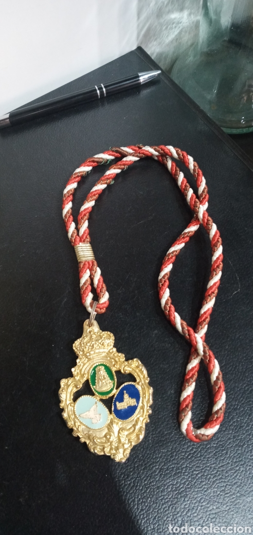 Antig&uuml;edades: ANTIGUA MEDALLA DEL ROCIO. - Foto 5