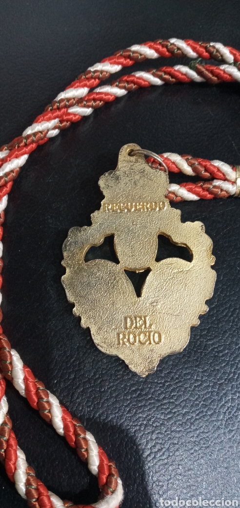 Antig&uuml;edades: ANTIGUA MEDALLA DEL ROCIO. - Foto 7