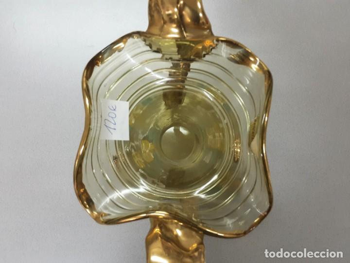 Antig&uuml;edades: Jarr&oacute;n de cristal esmaltado Cirera - Foto 4