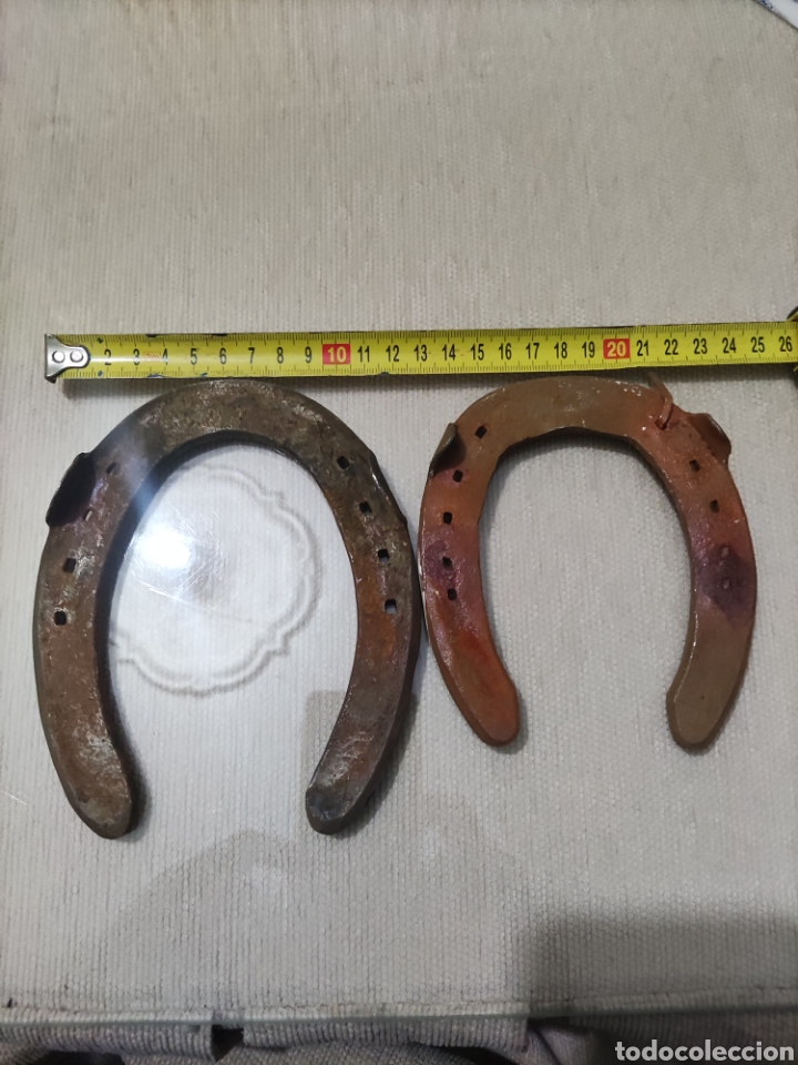 Antig&uuml;edades: 2 Herraduras antiguas. - Foto 1