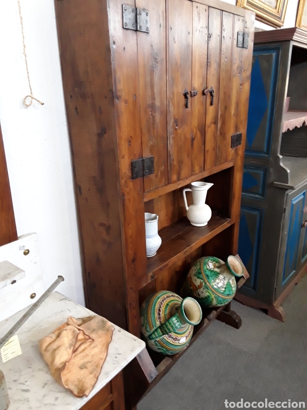 Antig&uuml;edades: Alacena , platero, cantarera - Foto 2