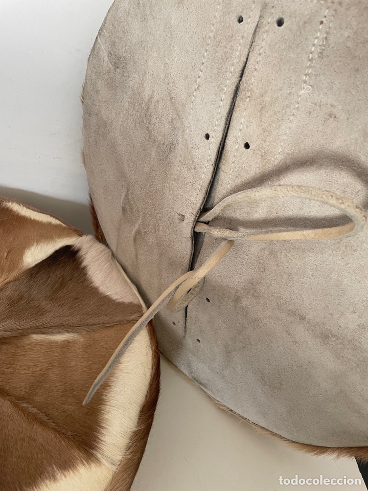 Antig&uuml;edades: Fundas silla piel de vaca - Foto 4