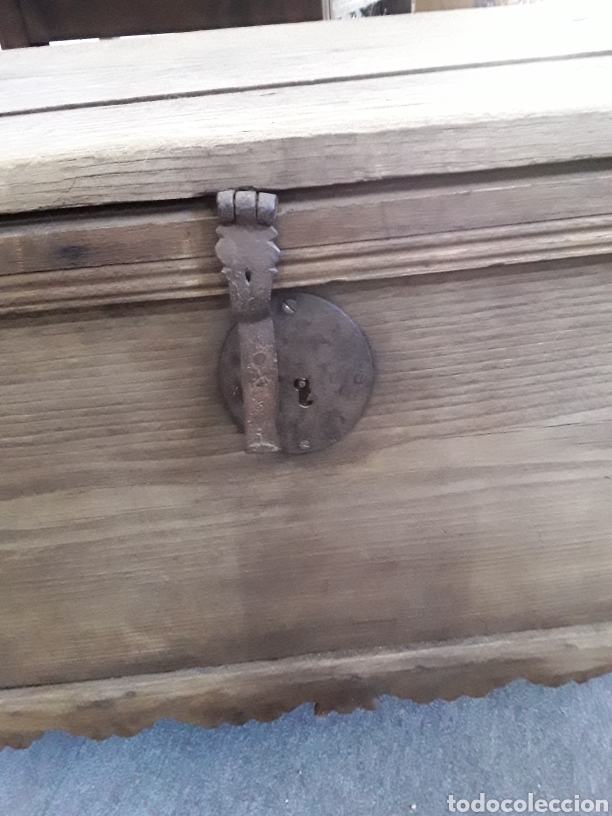 Antig&uuml;edades: Arca de casta&ntilde;o, baul - Foto 9