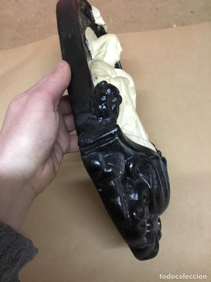 Antig&uuml;edades: Antiguo relieve virgen Inmaculada - Foto 4