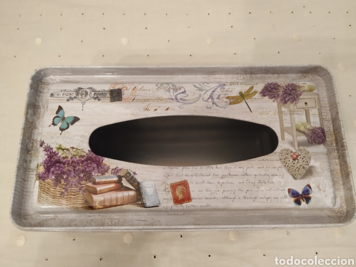 Antig&uuml;edades: Caja tissues comprada en boutique - Foto 6