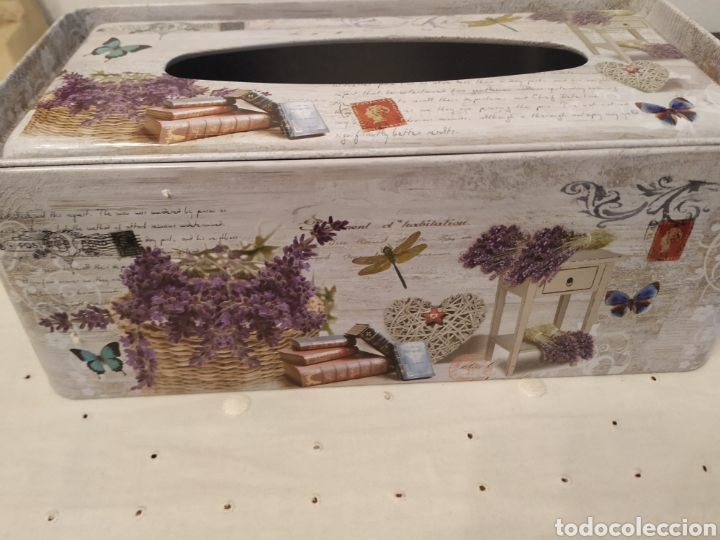 Antig&uuml;edades: Caja tissues comprada en boutique - Foto 10