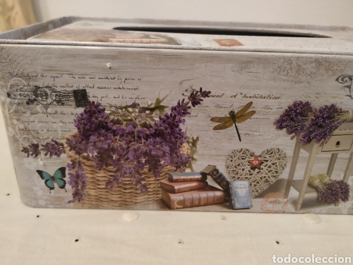 Antig&uuml;edades: Caja tissues comprada en boutique - Foto 11