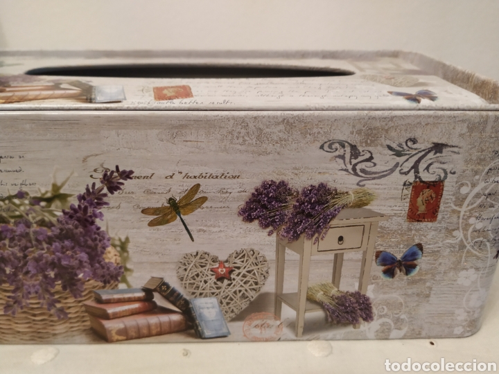 Antig&uuml;edades: Caja tissues comprada en boutique - Foto 13