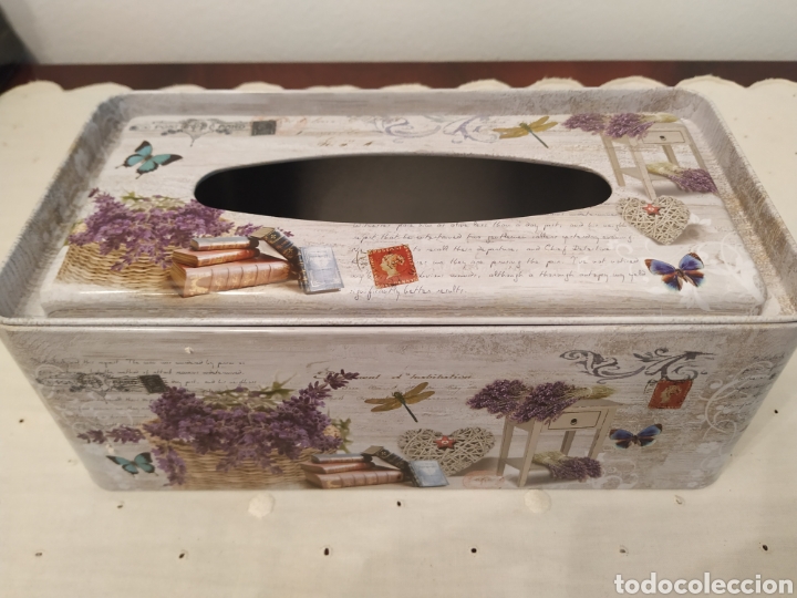 Antig&uuml;edades: Caja tissues comprada en boutique - Foto 14