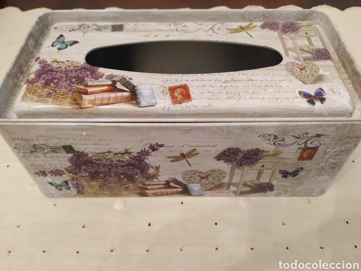 Antig&uuml;edades: Caja tissues comprada en boutique - Foto 15
