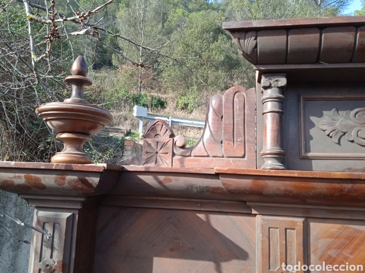 Antig&uuml;edades: Armario antiguo de nogal - Foto 4