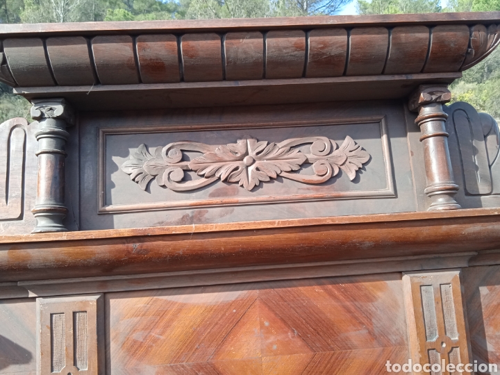 Antig&uuml;edades: Armario antiguo de nogal - Foto 5