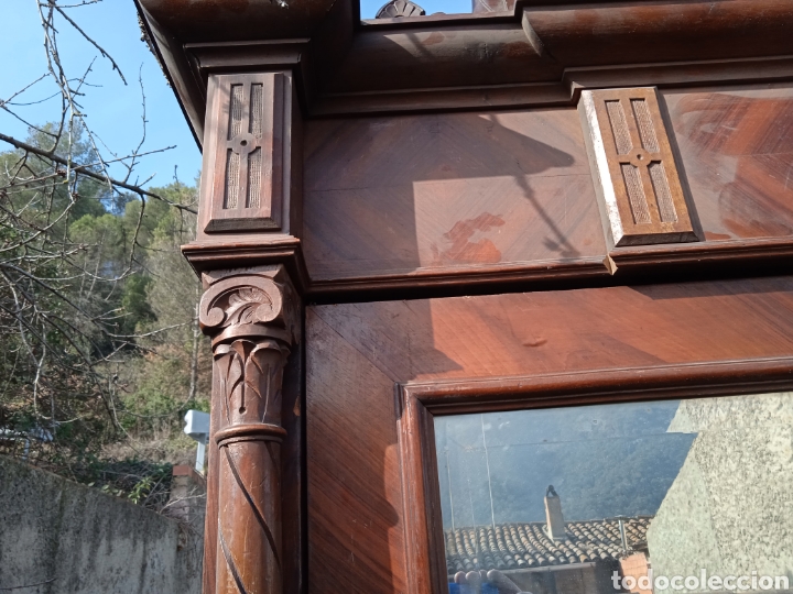 Antig&uuml;edades: Armario antiguo de nogal - Foto 6