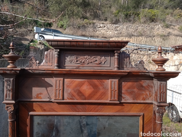 Antig&uuml;edades: Armario antiguo de nogal - Foto 7
