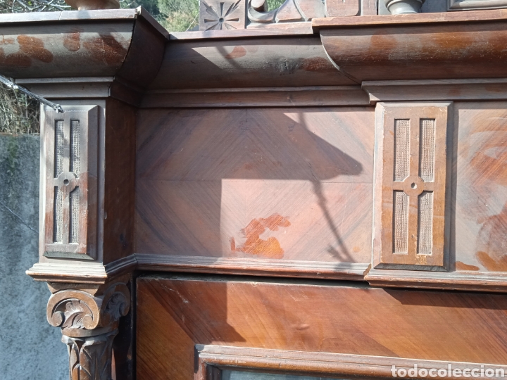 Antig&uuml;edades: Armario antiguo de nogal - Foto 8