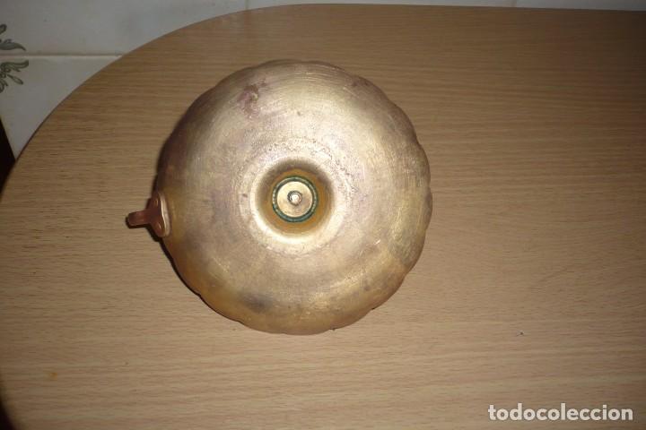 Antig&uuml;edades: Antigua Palmatoria de Bronce - Lat&oacute;n - Foto 6