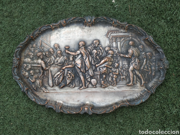 Antig&uuml;edades: Bandeja decorativa bodas de Can&aacute; - Foto 1