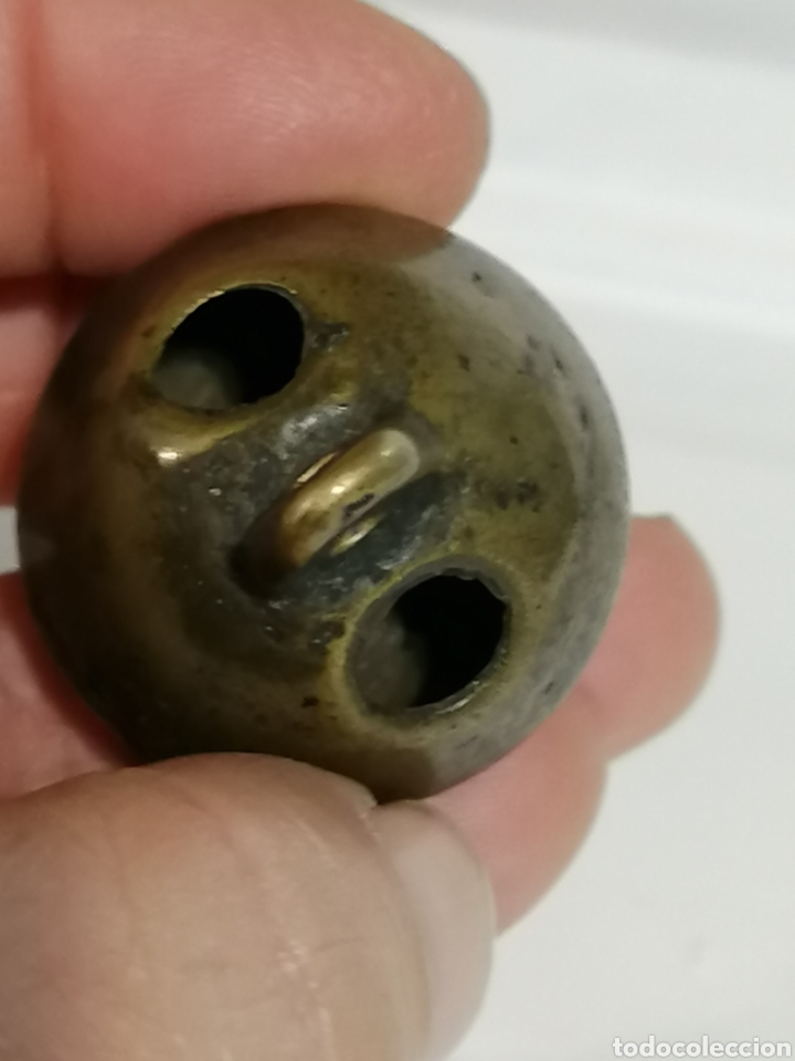 Antig&uuml;edades: ANTIGUO CASCABEL DE BRONCE N. 5 - Foto 3