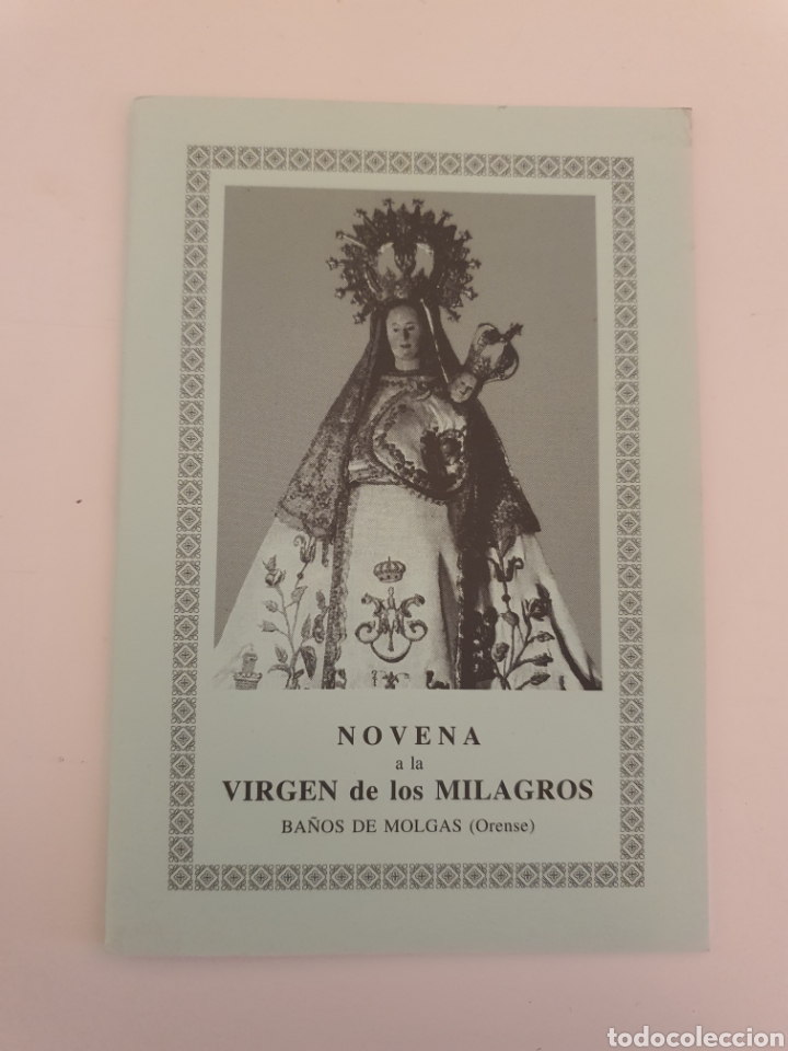 Antig&uuml;edades: Librito de la virgen de los milagros Orense - Foto 1